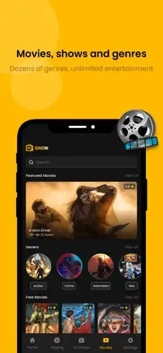 myco-app Movies and shows